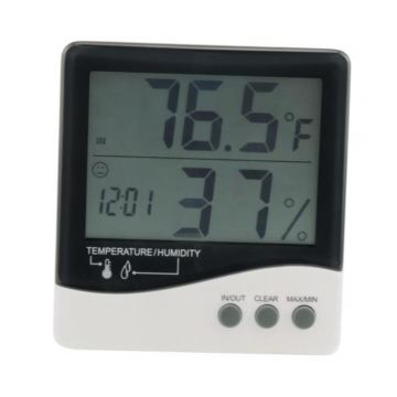 Grower's Edge® Large Display Digital Thermometer & Hygrometer